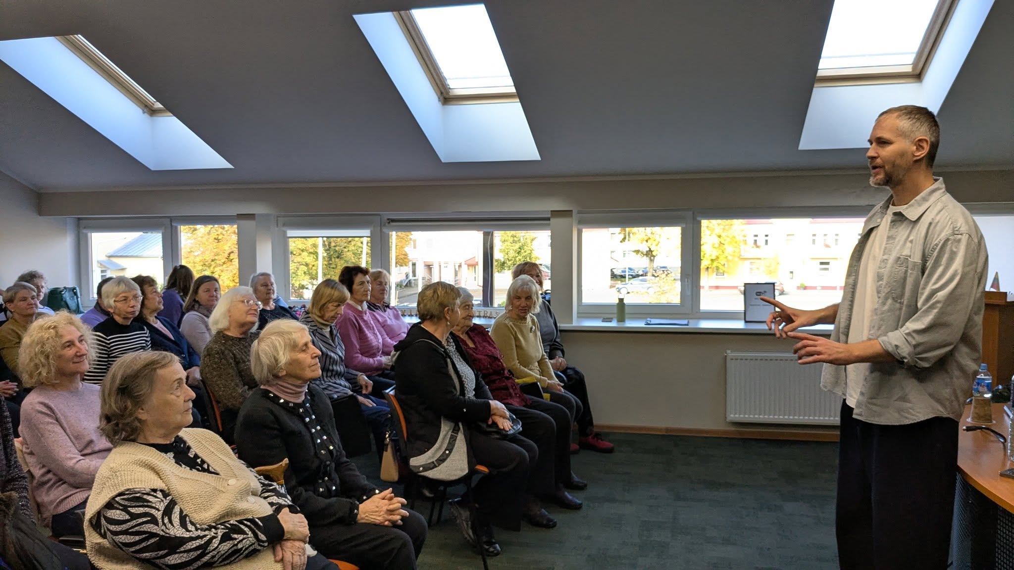 Sveikatinimo paskaita su Ignu Bakėjumi