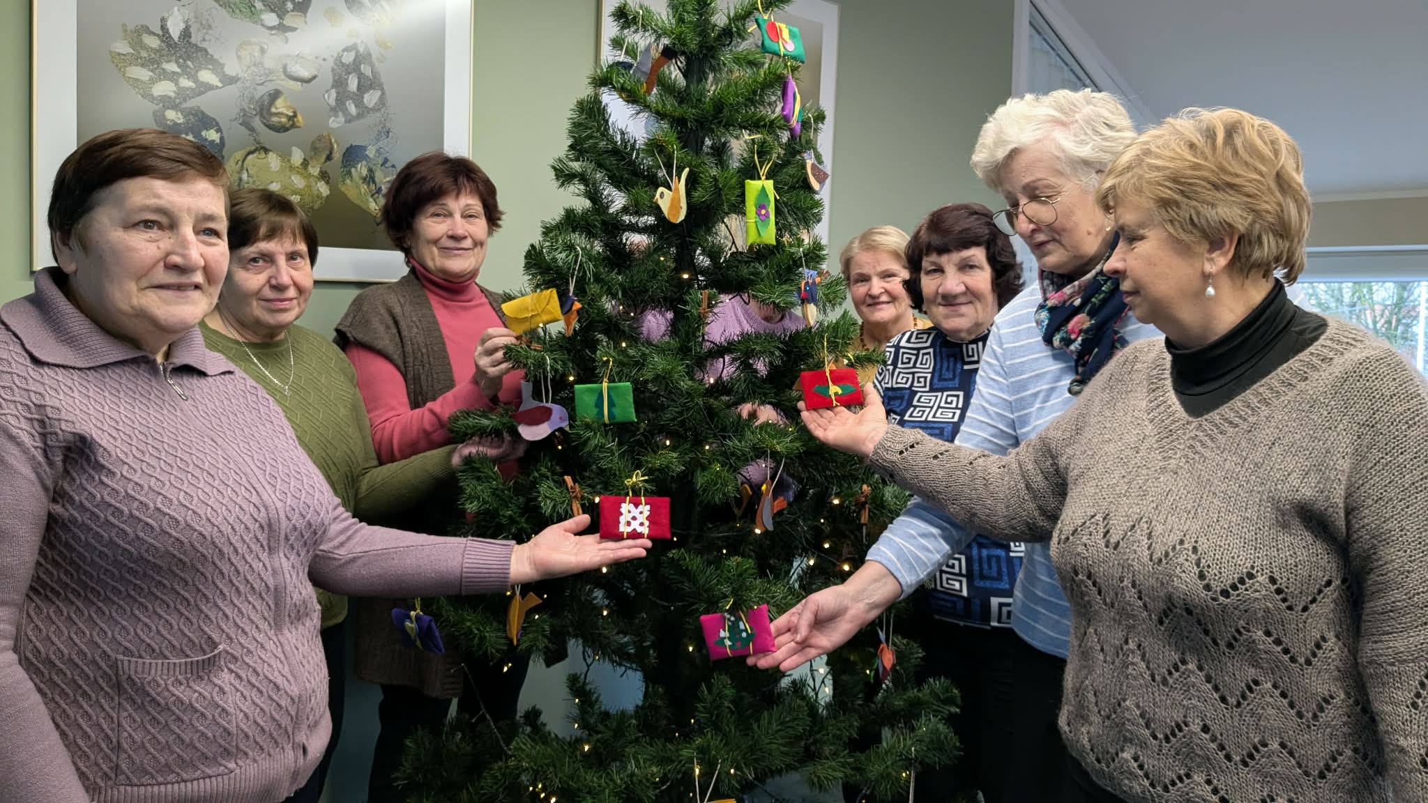 Dailės terapijos užsiėmimuose – laiškai, kupini šilumos ir prasmės