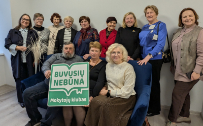 Tęsiasi Mokytojų klubo „Buvusių nebūna“ bendrystė