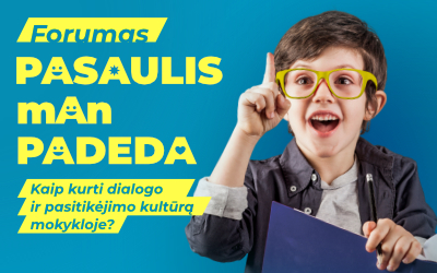 Balandžio 25 d. 10.00 val. kviečiame į įtraukiojo ugdymo forumą PASAULIS MAN PADEDA. Forumas vyks Veisiejų regioninio parko lankytojų centre ( Santarvės g. 9, Veisiejai, Lazdijų r.).