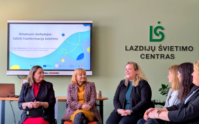 Bendruomeniniame TŪM programos renginyje „Pasidalijimas gerąja praktika“ 