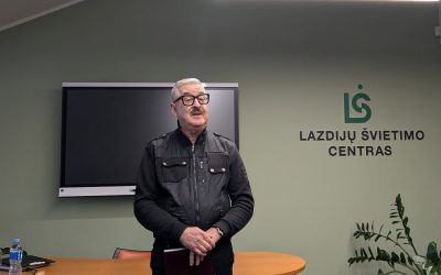 Įkvepiantis susitikimas su režisieriumi Vyteniu PAULIUKAIČIU